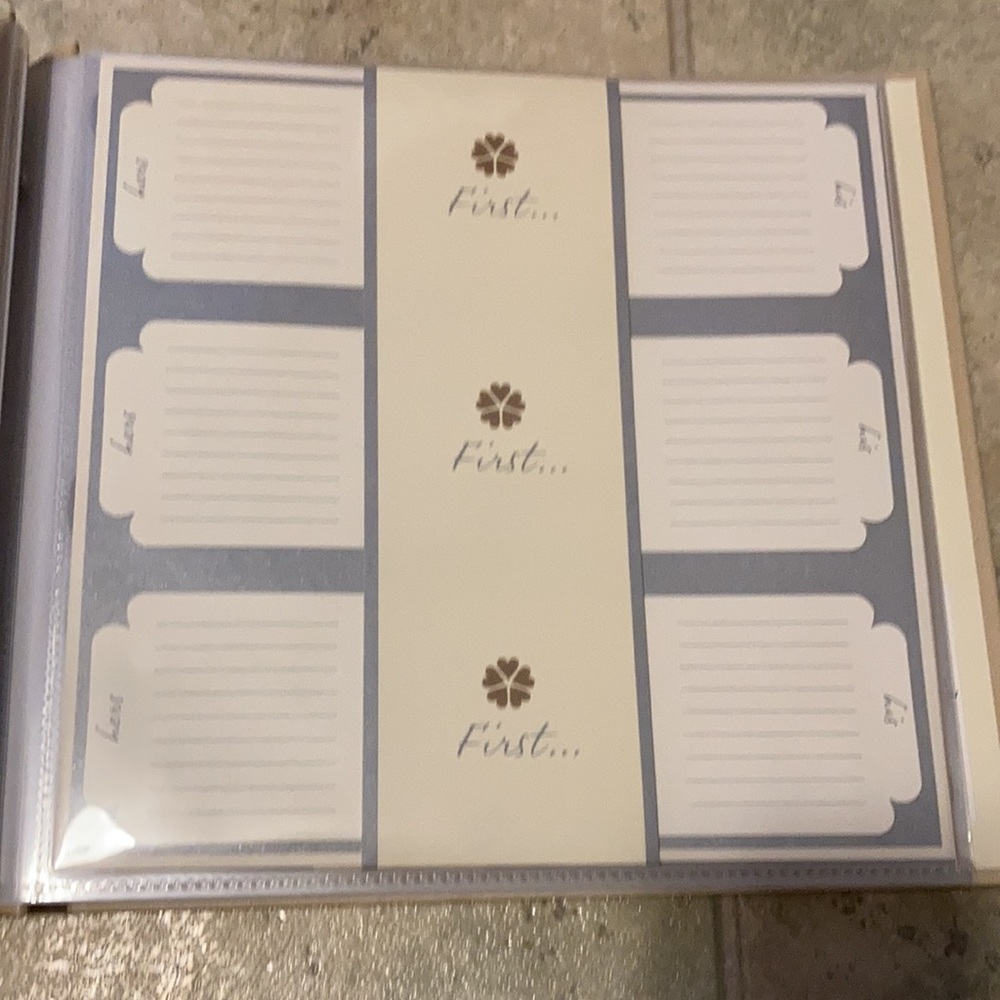 NWT wedding album/scrapbook - Picture 6 of 8